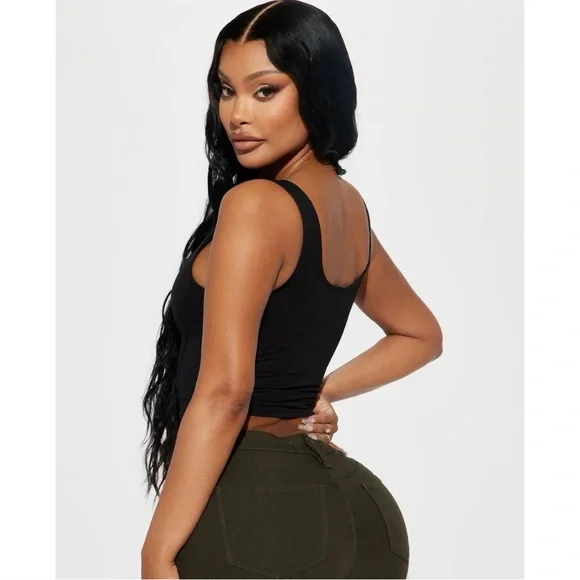 Fashion Nova | Corset Tank | Size L NWT - Picture 2 of 2